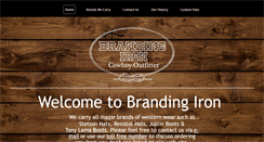 Desktop Screenshot of cowboy-outfitter.com